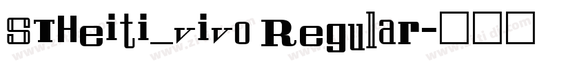 STHeiti_vivo Regular字体转换